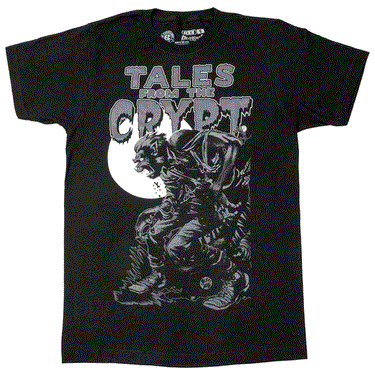 Tales From The Crypt Werewolf Moon Tshirt - Kreepsville